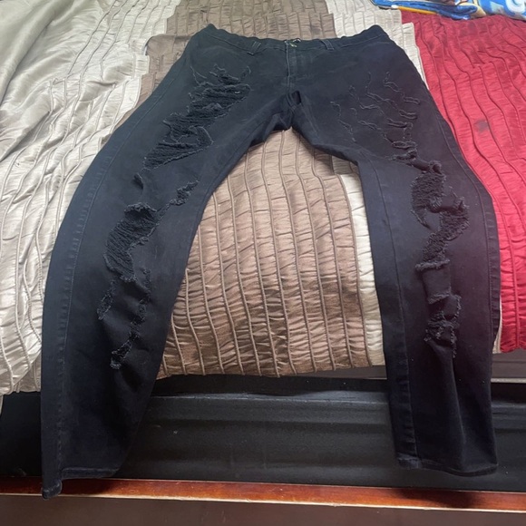 Fashion Nova black jeans - Picture 1 of 3